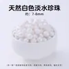 Jingde Joias Pérola de Água Doce Branca Natural Temperamento Versátil Material para Pulseira Brincos DIY Acessórios Fabricante Atacado