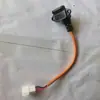 Tampa em Forma de Mola para Porta de Carregamento de Veículo Elétrico, Soquete de Carregamento à Prova de Poeira e Água, Plugue de Alimentação, Modificação de Acessórios para Veículos Elétricos