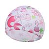 Gorra de Tela de Dibujos Animados para Niños Niños y Niñas Estampado Digital Linda Gorra de Natación Cómoda Sin Cabeza Piscina Gorra de Natación de Alto Rebote