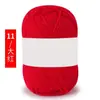 Hilo de Algodón Coreano de Leche de 4 Hebras, Lana Media, Bola de Hilo de Grosor Medio para Muñecas Hechas a Mano, Hilo para Crochet, Bola de Hilo Tejida a Mano