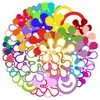 50 adesivos de graffiti de florzinha de vento fofos para copo computador adesivos decorativos à prova d'água adesivos de flor criativos atacado