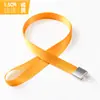 Lanyard con permiso de trabajo aleación de aluminio gancho transparente cuerda para insignia lanyard tarjeta de identificación de empleado se puede imprimir logo especial para exposiciones