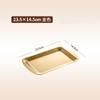 Plato rectangular grueso de acero inoxidable 304 plato para barbacoa coreana plato para sushi plato plano bandeja plato de almacenamiento