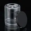 Frasco de plástico transparente para alimentos con miel, nueces, granos, snacks, tarro sellado para miel, botella PET de boca ancha, personalización de logo