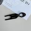 Nuevo Pasador de Acetato de Alan Pasador en Forma de U para Mujer Artefacto Pasador de Cabeza de Bola 2025 Peine Cortado Pasador de Pelo Pasador de Pelo