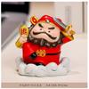 Cinco Vias Deus da Riqueza Decoração de Mesa para Casa/Escritório Boneca de Desenho Animado Celebridade da Internet Alívio de Estresse Pequeno Ornamento Estilo Chinês Fada Atraente de Fortuna