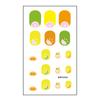 Zhengxiang Transfronterizo Nuevas Pegatinas para Uñas de Dibujos Animados Pegatinas para Uñas de Frutas Fresa Parches para Uñas de Unicornio Pegatinas para Uñas Postizas