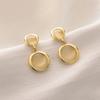 Pendientes de Plata de Ley 925 para Mujer, Pendientes de Moda Estilo Coreano, Nuevos Pendientes de Moda 2021, Pendientes Sencillos de Alta Gama