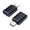 Adaptador OTG de Tipo C a USB 3.0 Adaptador para Coche Emisor de Luz Unidad Flash USB Recargable Lector de Tarjetas