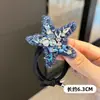 Lindo Perrito de Hilo Azul Pinza para el Cabello Pinza para Flequillo Pinza de Pato Pinza para el Cabello con Pedrería Pinza Lateral para Mujer Accesorio para el Cabello