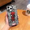 Nova Capa de Celular Homem-Aranha Desenho Animado de Comércio Exterior para iPhone 17 Capa de Celular Anime para iPhone 16 Pro