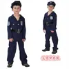 Festival de Cosplay Niños Masculino Mascarada Performance Pequeño Disfraz de Policía Yingyong Atractivo Disfraz de Policía