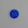 Placa de Número para Casillero de Acrílico Placa de Mano Digital Marca de Número para Restaurante Malatang Llave de Baño para Almacenamiento Placa de Mano