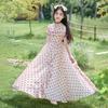 Elegante Vestido para Niña 2026 Nueva Moda de Verano Vestido de Gasa Infantil Moda de Verano Súper Hada Floral para Niña Pequeña