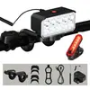 Luces para Bicicleta, Luces de Ciclismo, Bicicletas de Montaña y Carretera, Faros Delanteros para Ciclismo Nocturno, Iluminación Nocturna, Equipo de Ciclismo Impermeable de Alto Lumen