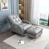Sofá perezoso, perfecto para relajarse y echarse una siesta; una silla de balcón cómoda para relajarse y tomar un descanso al mediodía; un sofá popular de un solo asiento; una tumbona
