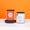 Latas de Papel Personalizadas para Té, Vino Tinto, Alimentos, Latas de Papel Kraft, Impresión de Tapa y Fondo, Cartones de Embalaje Redondos a Prueba de Humedad, Hechos a Medida