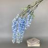 Flor artificial Abule, decoración de techo para salón de bodas, flor de glicina, colgante de pared para hotel, hogar, flores falsas, accesorios para exteriores
