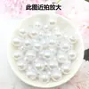 Materiais de Arame com Pérolas para Arte Floral, Contas de Pérola Perfuradas para Decoração, Centros de Mesa para Buquês e Acessórios de Pérola