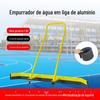 Empurrador de quadra de tênis grande raspador de piso limpador de quadra de basquete esportes ao ar livre raspador de piso de limpeza de liga de alumínio