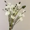 Nueva Simulación Tela Arrugada Sencilla Amapola Flores Secas Decoración Interior del Hogar Flores Falsas Adornos para Hotel Venta al por Mayor Amapola