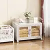 Guarda-roupa Doméstico Quarto Armário Simples de Armazenamento Organização de Roupas Guarda-roupa Bebê Armário de Armazenamento de Plástico Em Estoque Atacado
