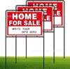 Casa Americana Día de Puertas Abiertas Propietario-Vende Cartel para Jardín Grande Cartel para Jardín de Visualización Inmobiliaria