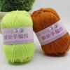 Hilo Acrílico Bola de Lana Hilo Mediano Grueso Hecho a Mano diy Tejido de Punto Ganchillo Algodón Pantuflas Cojín Muñeca Lana de Bebé