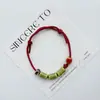 Pulsera de Cerámica Jingdezhen Nueva Historieta China Pulsera Boutique Venta al por Mayor Estudiante Joker Explosiones Puesto del Mercado Nocturno Pulsera