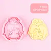 Molde para Galletas 3D Serie Contrato Intrépido, Simulador de Estampado de Galletas DIY, un Artículo Esencial para el Hogar