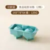 Forma de gelo de silicone tipo prensa de desmoldagem com uma tecla silicone macio cubo de gelo caseiro caixa de gelo com tampa caixa de gelo máquina de gelo