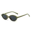 Moda Coreana Nuevas Gafas de Sol para Mujer Celebridad de Internet Viaje Fotografía Protección UV Sombrilla Trendy Lisas Combinables