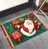 Felpudo de Entrada Navideño Árbol de Navidad Antideslizante Baño Inodoro Resistente a Manchas Felpudo Decorativo Fábrica