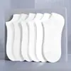 Calcetines para hombre y mujer, negros, blancos, grises, elásticos, cortos, medianos, largos