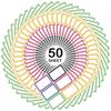 Etiqueta adhesiva con 300 puntos para nombre, diseño de puntos, con borde de color, ideal para la escuela y la oficina.