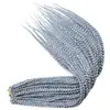 Extensões de Cabelo Sintético Trançadas de Três Fios para Crochê Transfronteiriço