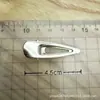Metal Vento Frio Onda Gota Presilhas de Encaixe Estilo Japonês Simples Metal Lateral Clipe Menina Doce Legal Diário Combinação Total Grampo de Cabelo