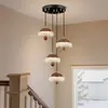 Lámpara colgante pequeña estilo antiguo para mesita de noche de dormitorio, estilo francés de mediados de siglo gota de agua, lámpara de araña de alta gama retro para barra de bar, escalera y comedor