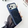 Funda para Teléfono Móvil Adecuada para Iphone17Promax Silicona Líquida Dos Tonos Succión Magnética Apple 16 Anticaídas 15 Cubierta Protectora 14