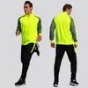 Traje exterior de manga larga otoño e invierno para hombre adulto ropa para salir ropa de entrenamiento de fútbol para niños traje de fútbol deportes