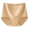 Ropa interior moldeadora de talla grande, de cintura alta, suave y cómoda para mujeres de mediana edad y mayores, con un patrón de jacquard texturizado, alta elasticidad, tejido transpirable de secado rápido y refuerzo extendido.. Modelo 9937