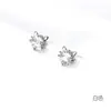 Aretes de gatito con temperamento estilo coreano marea Torre dulce seis colores opcionales gato aretes pequeños simples joyería