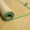 Esteras de bambú, esteras de arroz, esteras de bambú rectas, esteras tradicionales, esteras naturales. Hecho de bambú puro