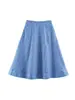 Atacado de Roupas Femininas Transfronteiriças Outono 2026 Novos Produtos Moda Estilo Europeu e Americano Vestido Saia Capa Listrada 4333046