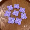 Impresión 3D Simulada Piezas de Goma Suave de Hortensia Pétalos Pequeños DIY Tocado Materiales para Ropa Accesorios Accesorios para Fotografía