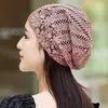 Sombrero de Nuevo Estilo para Mujer, Verano, Delgado, Cubre-Cabello Blanco, Transpirable, Calado, Gorra Apilada, Estilo Occidental, Sombrero con Bolsa de Encaje para Mujer