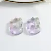 Colgante de Zorro de Vidrio Accesorios para Joyería DIY Material Hecho a Mano Antiguo Pulsera de Cuentas Acrílicas Colgante