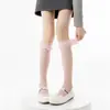Meias de Algodão Estilo Ballet com Renda, Finas para Primavera e Verão, Lolita Doce, Menina JK, Meias para Panturrilha