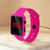 Reloj Deportivo LED Cuadrado de Comercio Exterior al por Mayor Apple LED Inteligente Digital Contador de Pasos Electrónico de Venta Caliente Esfera Grande
