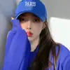Gorra de Béisbol Nueva Mujer Parasol Protector Solar Sombrero de Copa Dura Hombre Corea del Sur Algodón Puro Letra Bordada Gorra de Primavera Gorra de Mujer
